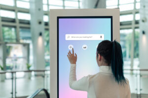 digital kiosk display